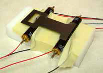 Chassis Epoxied to Motors