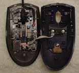 Disassembled Logitech MX300 fast optical mouse